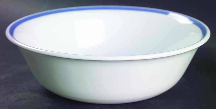 Periwinkle Rainbow Coupe Cereal Bowl by Corning Corelle-1