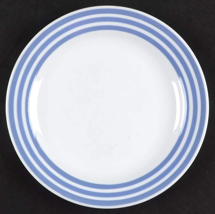 Periwinkle Rainbow Bread & Butter Plate by Corning Corelle-1