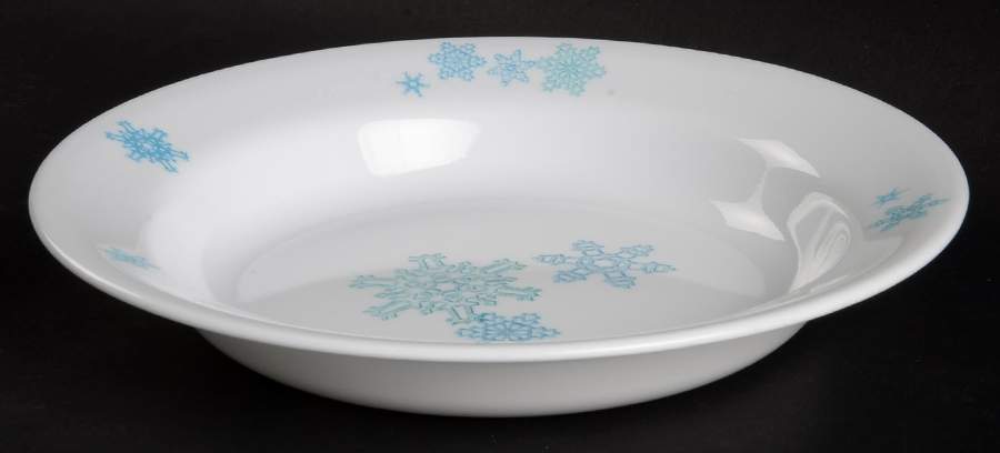 Winter Magic Large Rim Soup Bowl by Corning Corelle-1