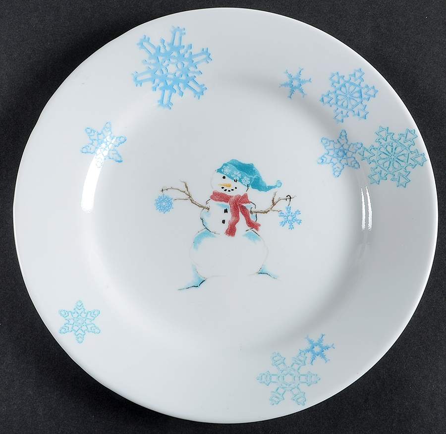 Winter Magic Luncheon Plate by Corning Corelle-1