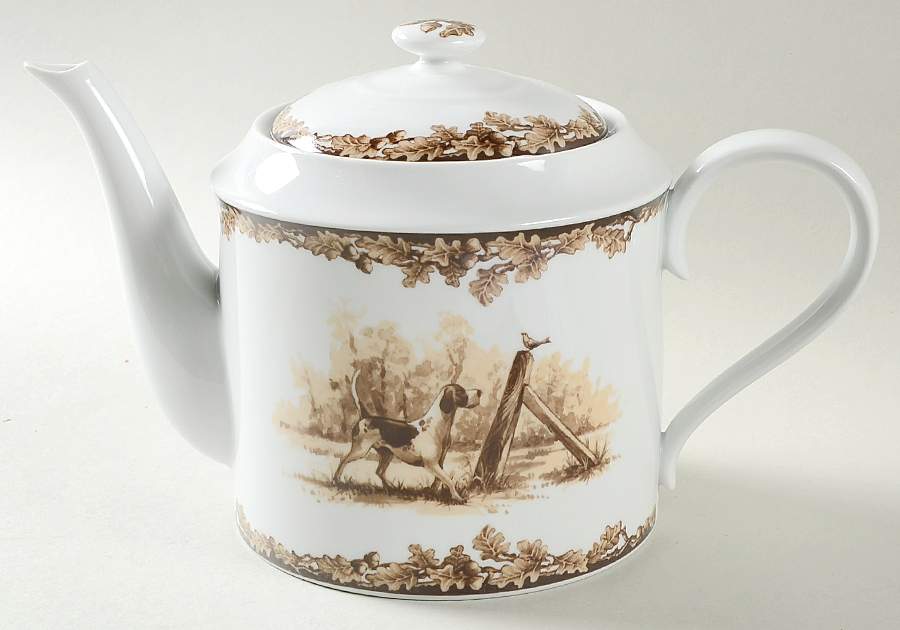 Aiken Teapot & Lid by C E Corey-1