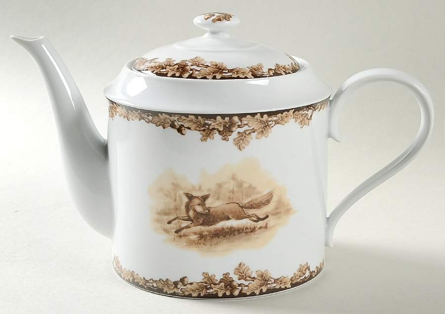 Aiken Teapot & Lid by C E Corey-1