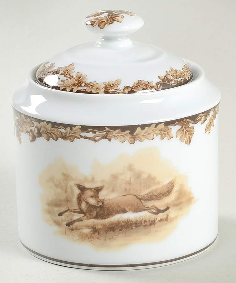 Aiken Sugar Bowl & Lid by C E Corey-1