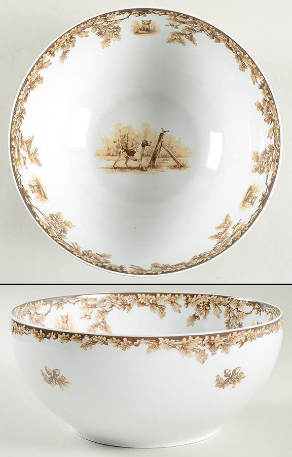Aiken 9" Round Serving Bowl by C E Corey-1