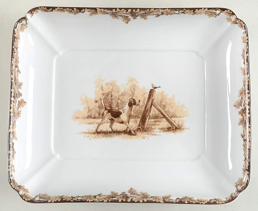 Aiken 10" Square Dish by C E Corey-1