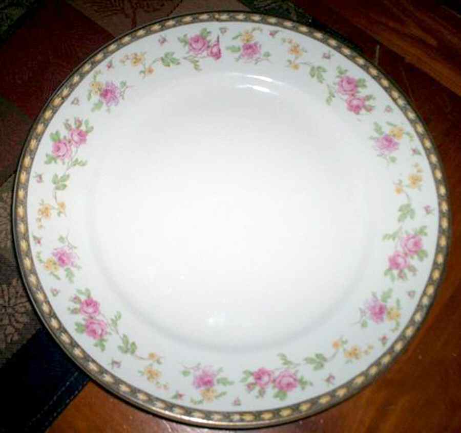 CRP237 Dinner Plate by Crown Potteries-1