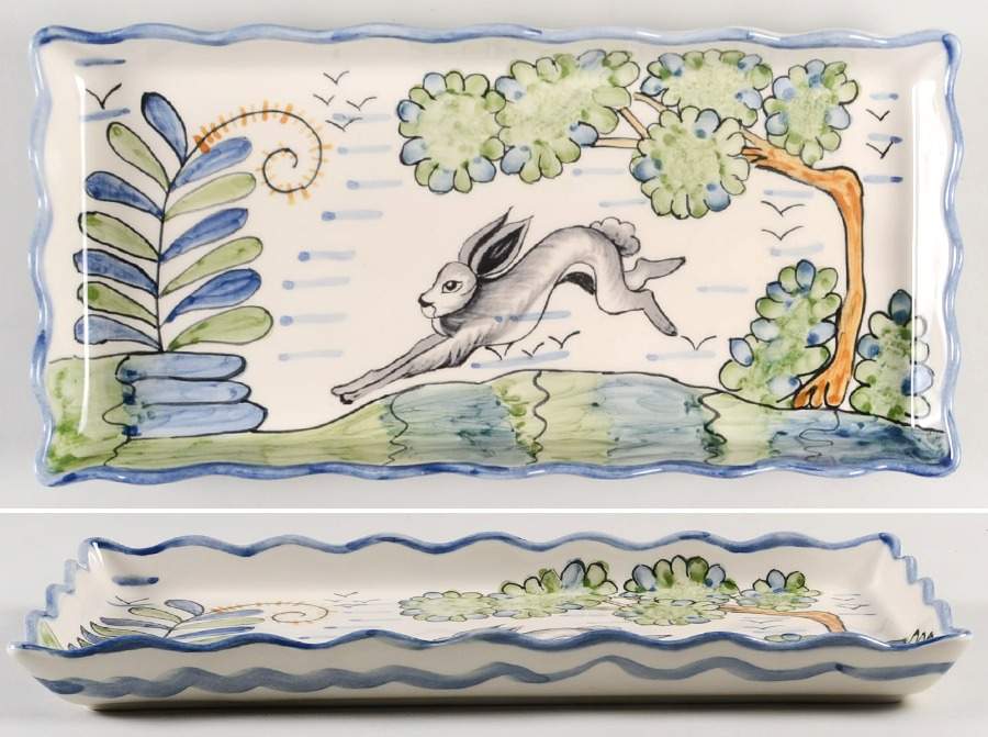 Le Lapin Tart Dish by C E Corey-1
