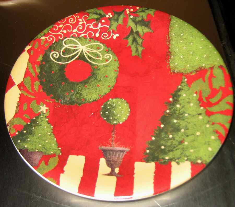 Holiday Dessert/Pie Plate by Certified International-1