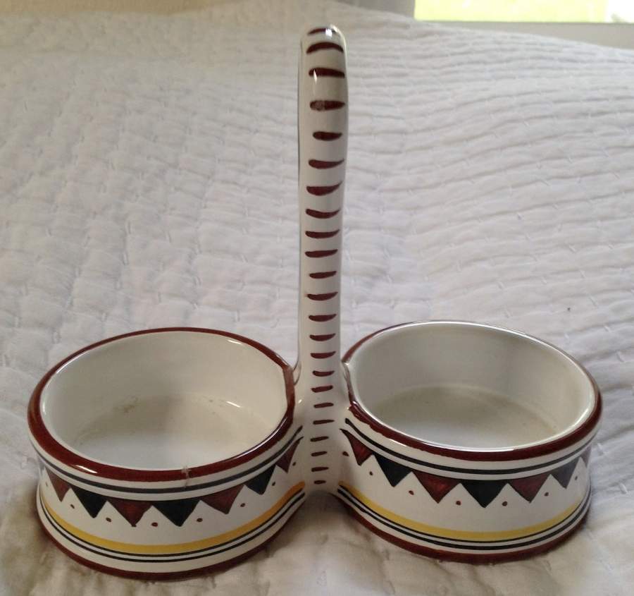 Siena Tray for Vinegar and Oil Tray Set by Cama (Deruta Italy)-1