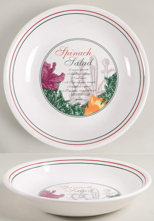 Chef Salads Individual Salad Bowl by Certified International-1