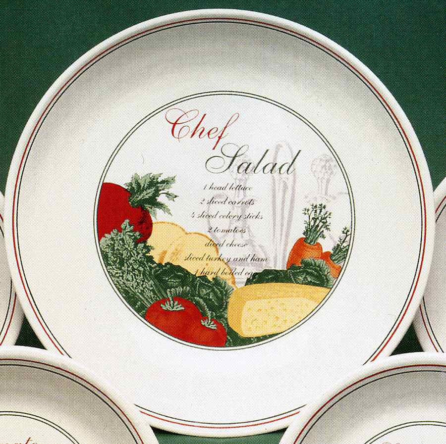 Chef Salads Large Salad Serving Bowl by Certified International-1