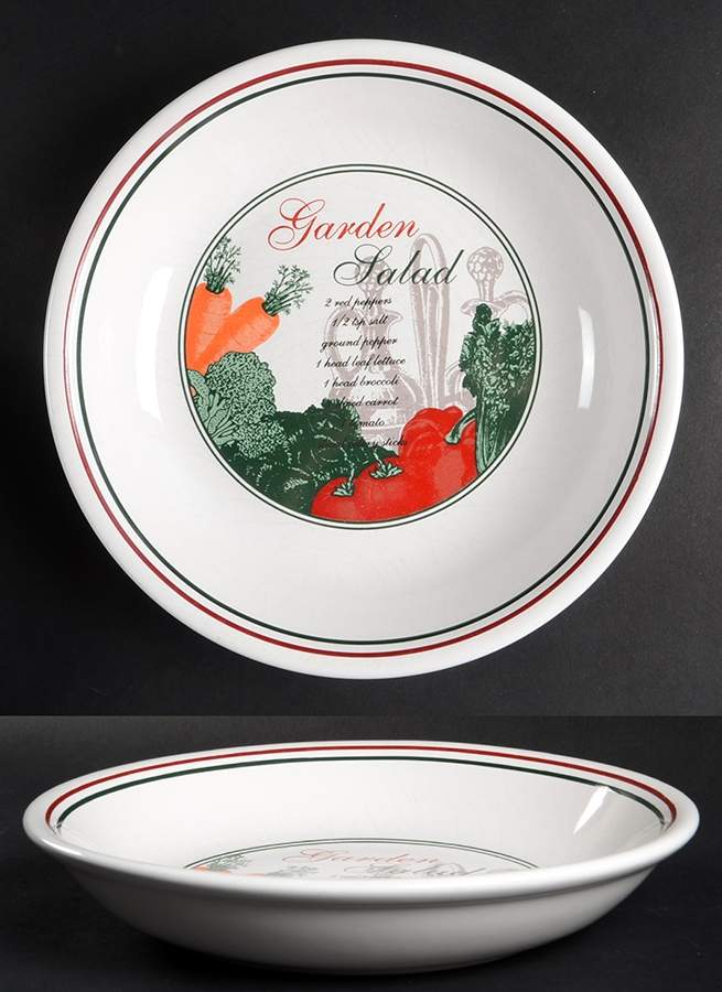 Chef Salads Individual Salad Bowl by Certified International-1
