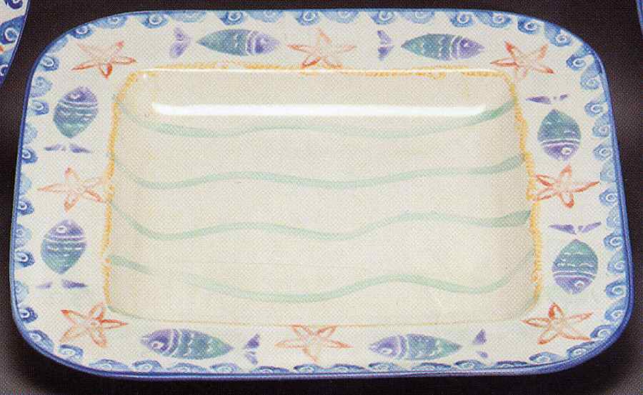 Atlantis 16" Square Serving Platter by Certified International-1