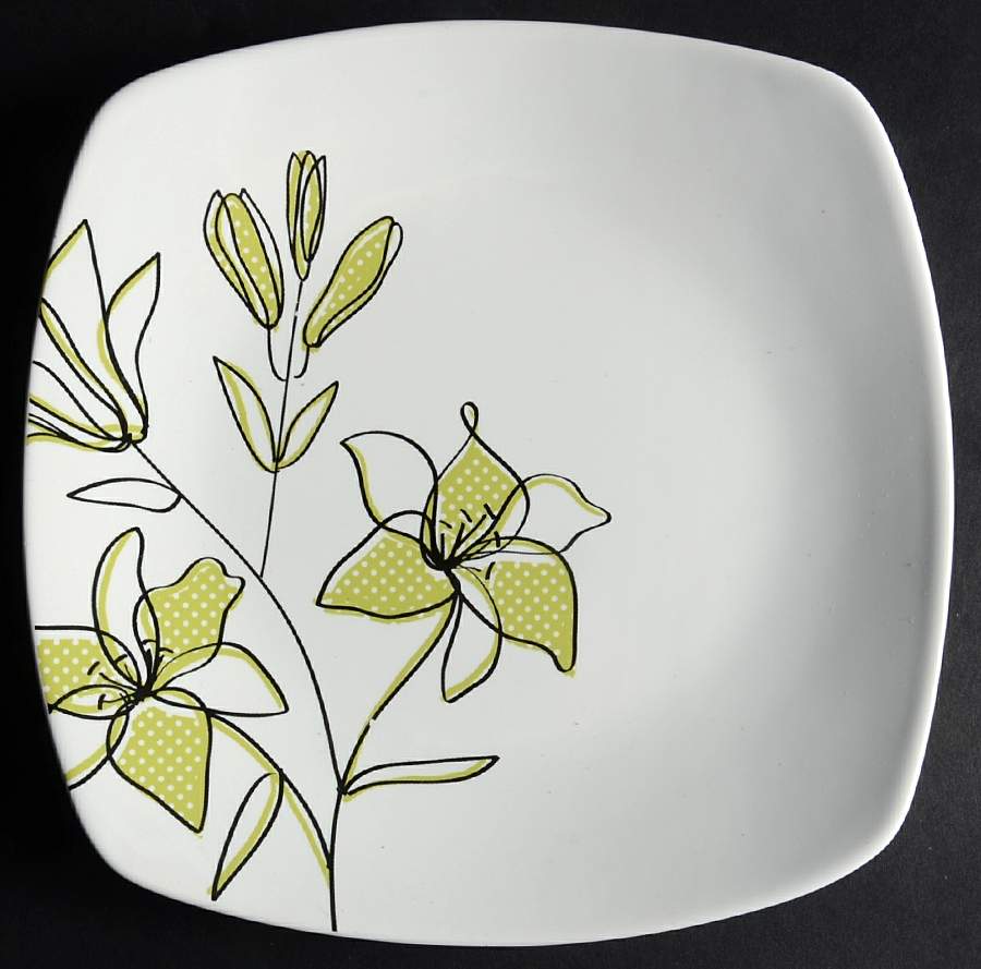 Lily Blossoms Salad Plate by Coventry (PTS)-1