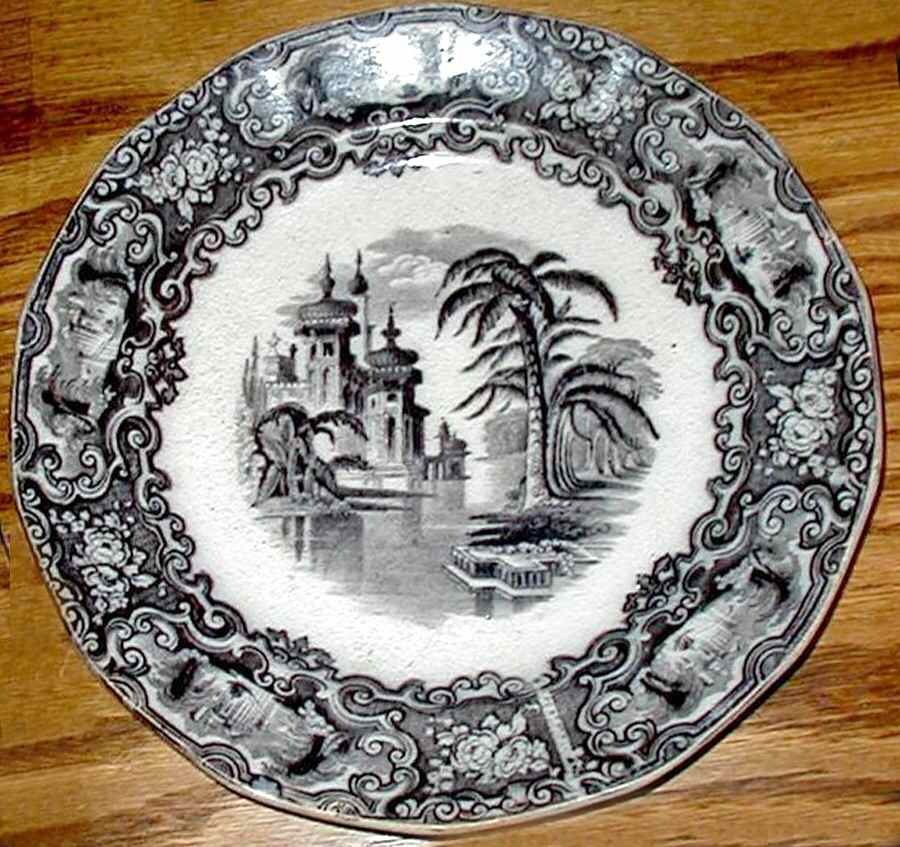 Calcutta Dinner Plate by Edward Challinor-1