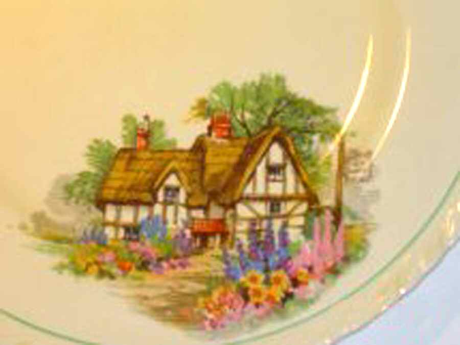 CRD224 Salad Plate by Crown Ducal-1