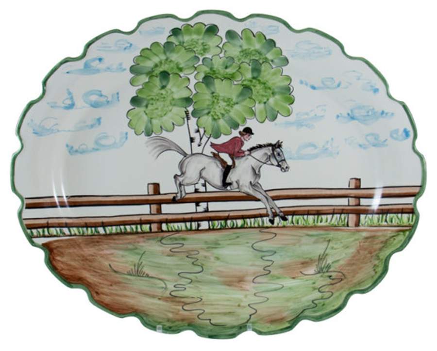 Perfect Day 18" Oval Serving Platter by C E Corey-1