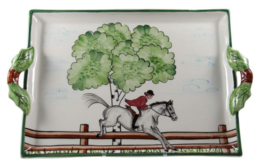 Perfect Day Handled Tray by C E Corey-1
