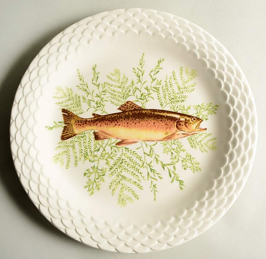 Casting Dinner Plate by C E Corey-1