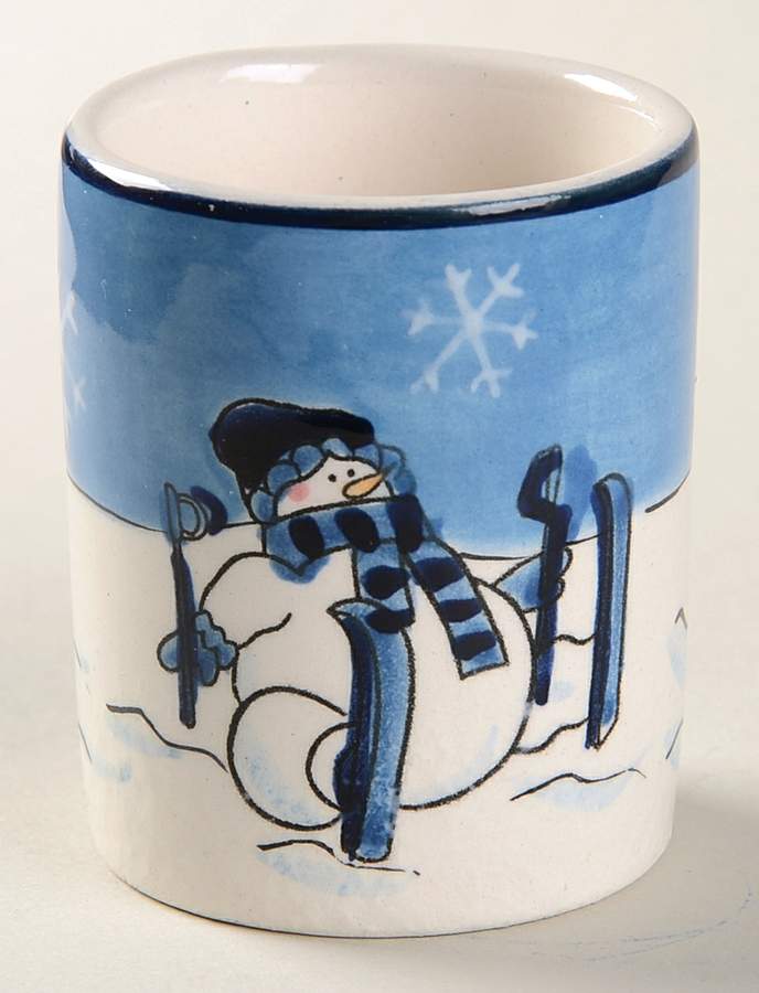 Snow Valley Votive Candleholder by Canterbury Potteries-1