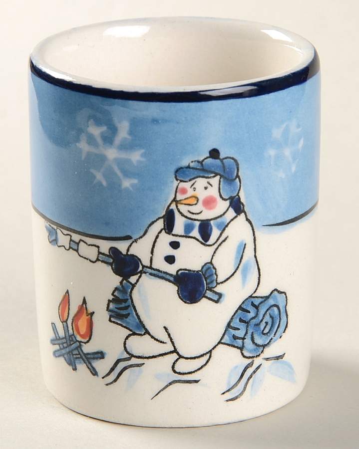 Snow Valley Votive Candleholder by Canterbury Potteries-1
