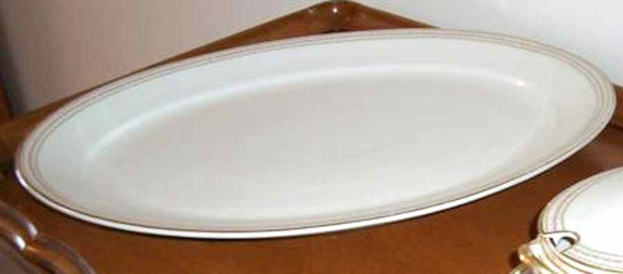 CHF595 16" Oval Serving Platter by Charles Field Haviland-1