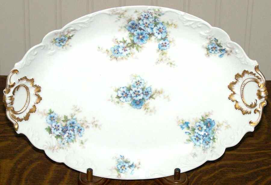 CHF1549 11" Oval Serving Platter by Charles Field Haviland-1