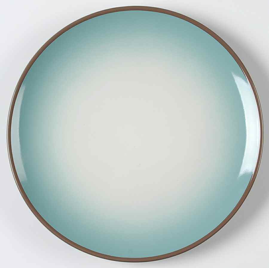 Ombre Aqua Salad Plate by Cindy Crawford Style-1