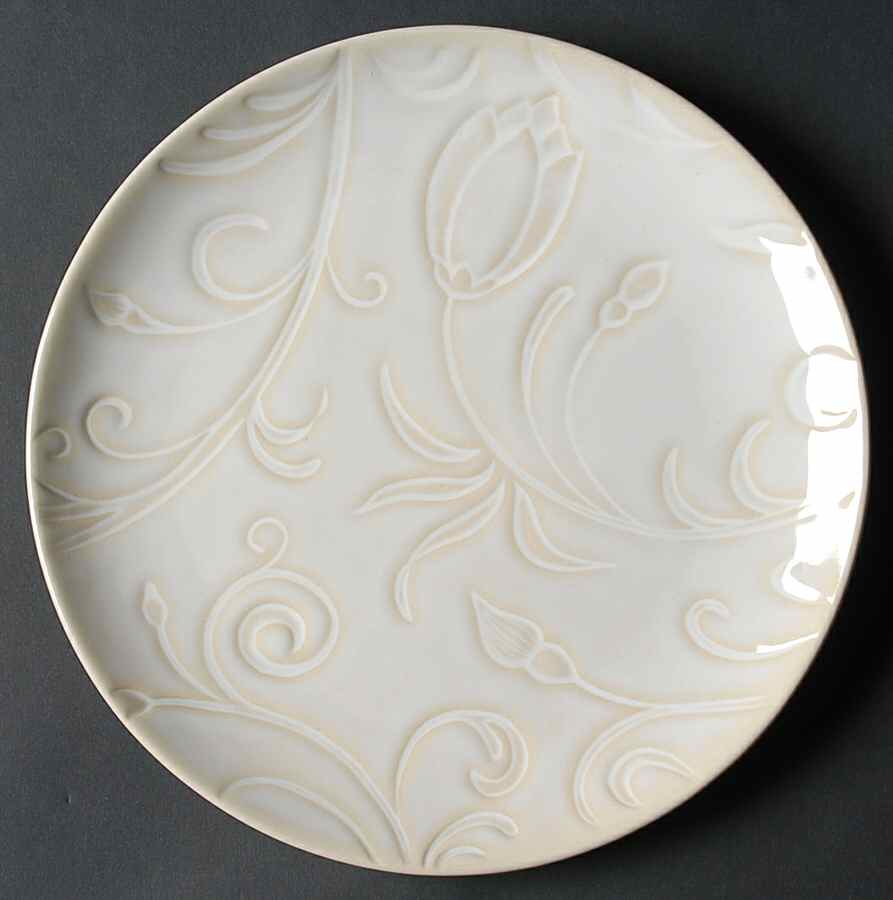 Ombre Aqua Accent Salad Plate by Cindy Crawford Style-1