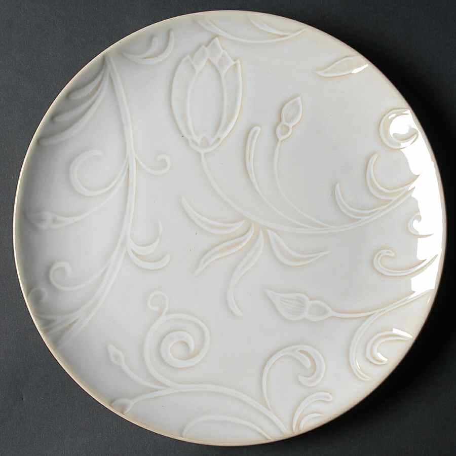 Ombre Purple Accent Salad Plate by Cindy Crawford Style-1