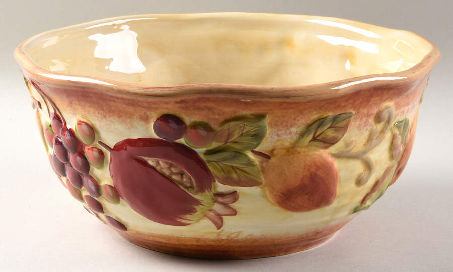 Siena 10" Large Salad Serving Bowl by Certified International-1