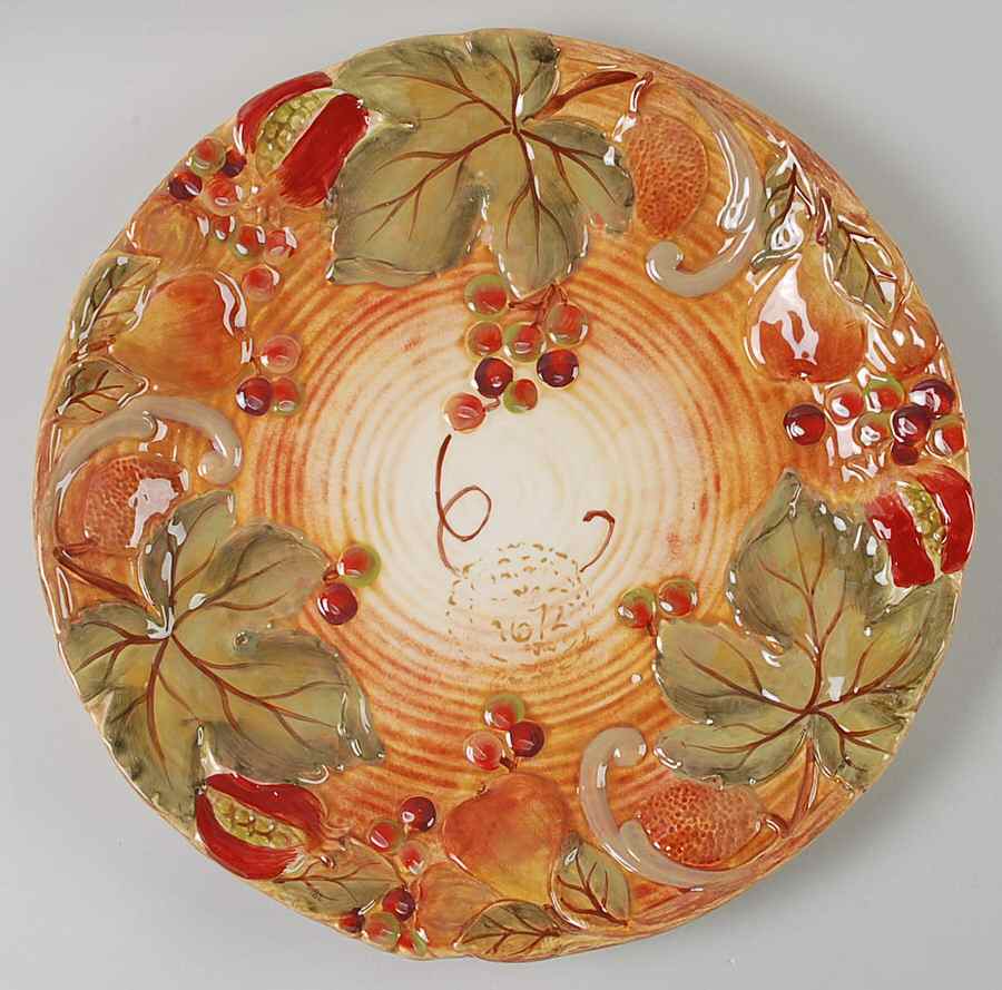 Siena 12" Chop Plate (Round Platter) by Certified International-1