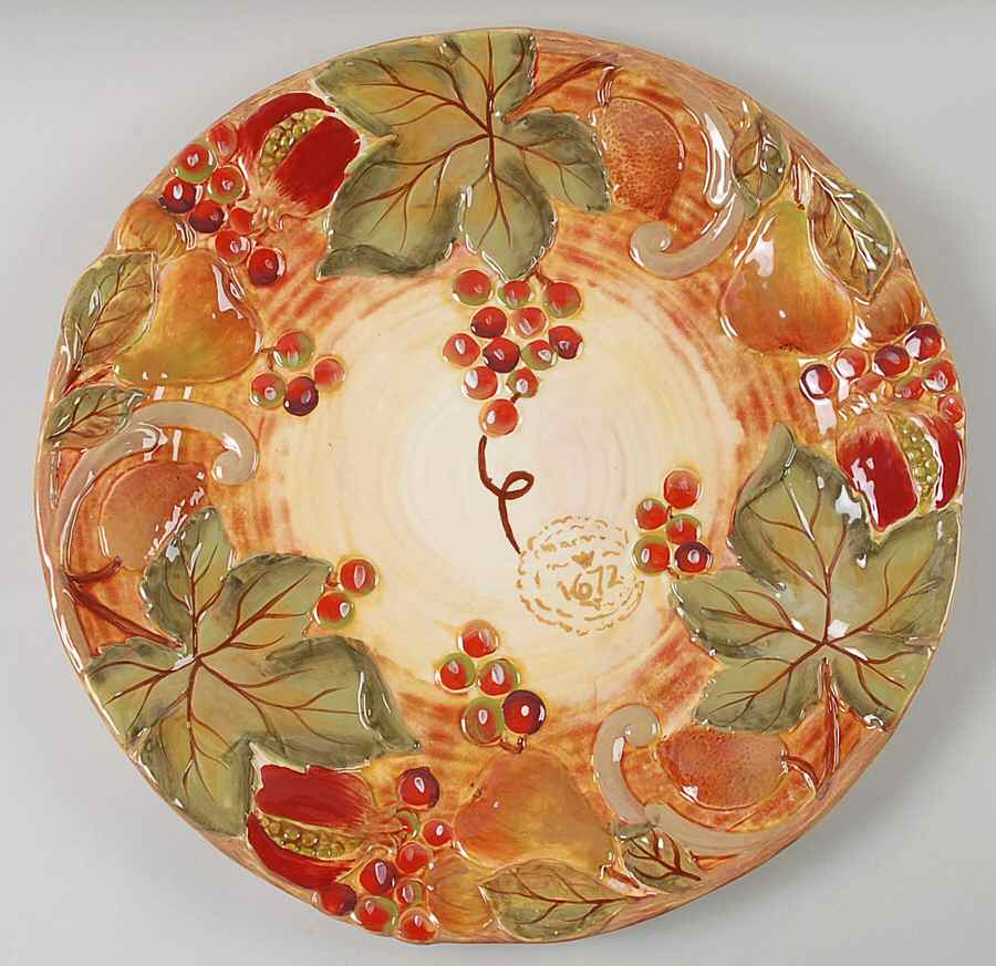 Siena 15" Chop Plate (Round Platter) by Certified International-1
