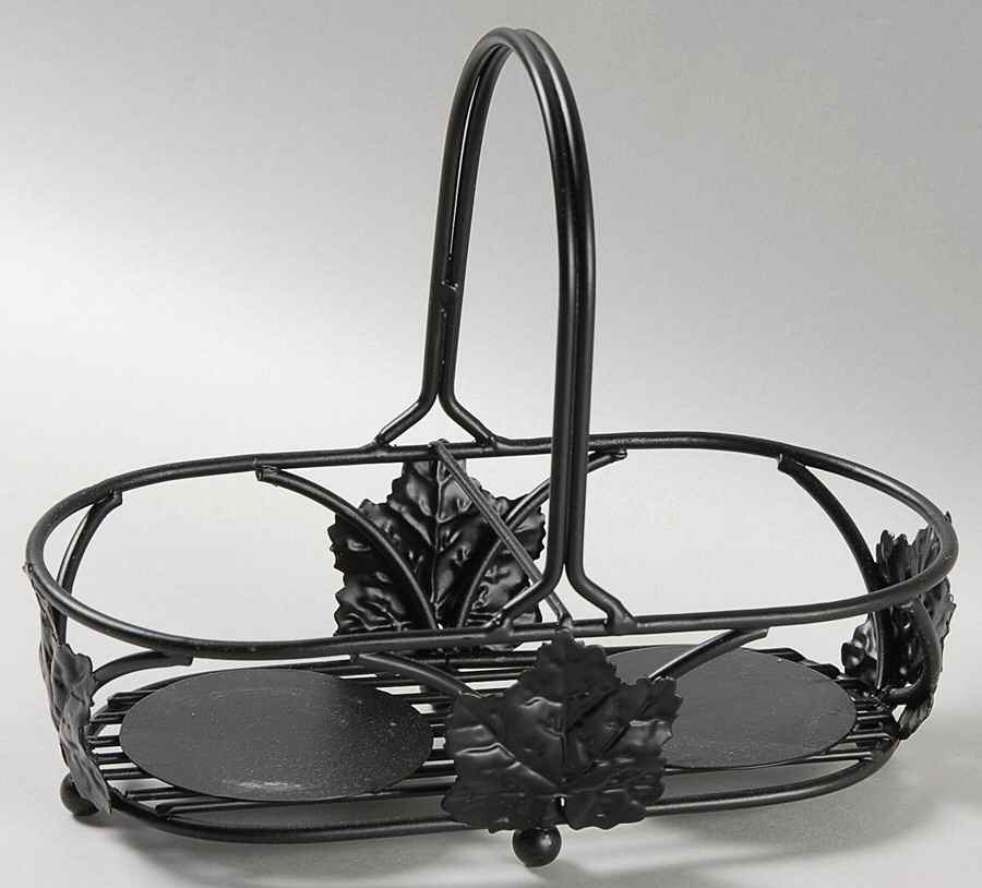 Siena Metal Stand for Salt & Pepper by Certified International-1