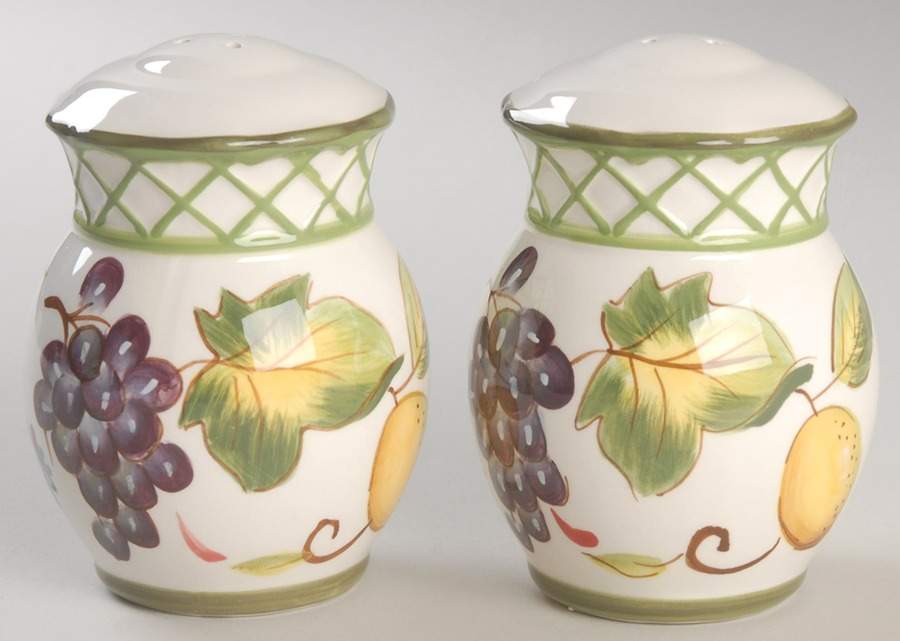 Tuscan Garden Salt & Pepper Set by Certified International-1