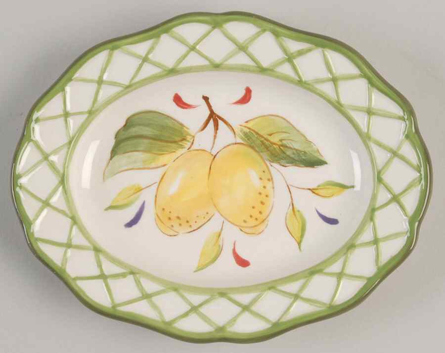 Tuscan Garden Canape Plate by Certified International-1