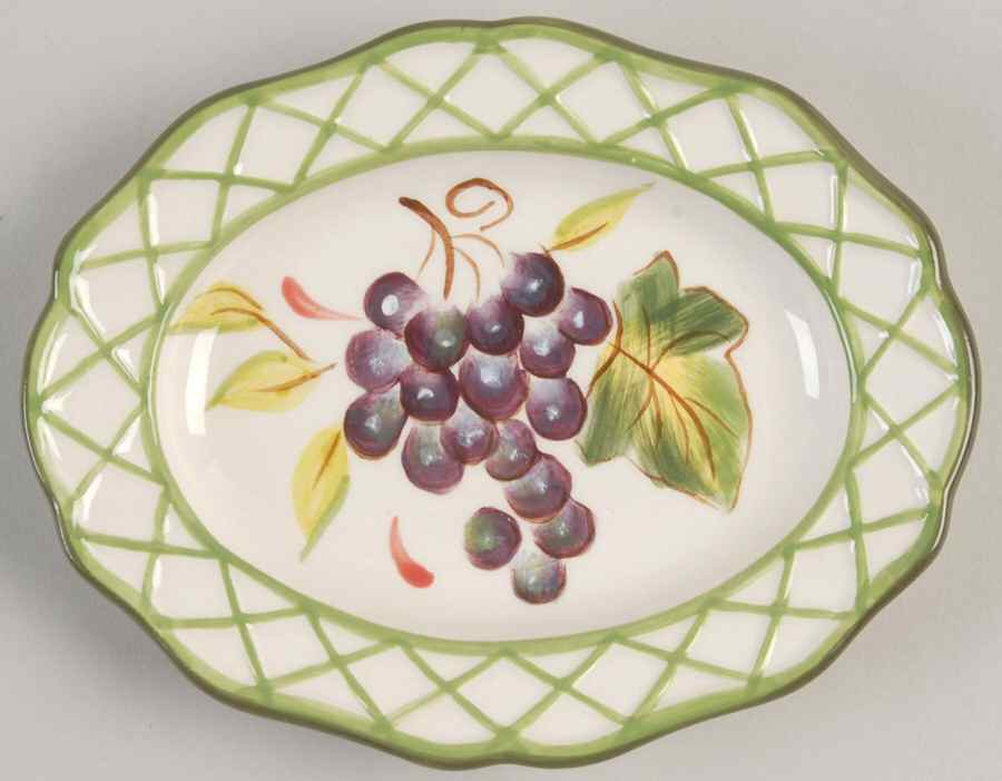 Tuscan Garden Canape Plate by Certified International-1