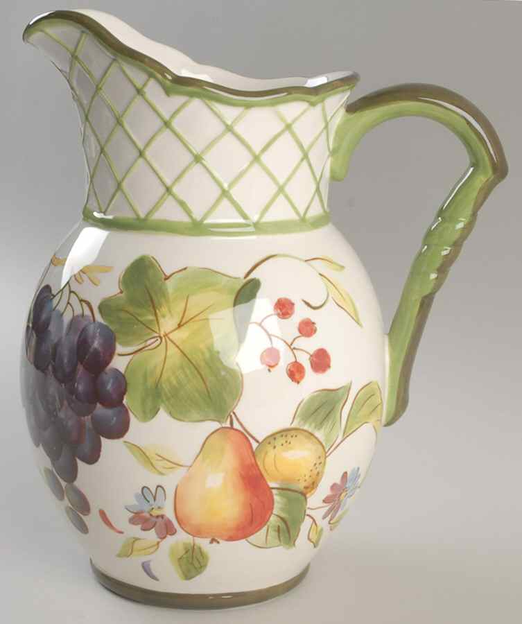 Tuscan Garden 88 Oz Pitcher by Certified International-1