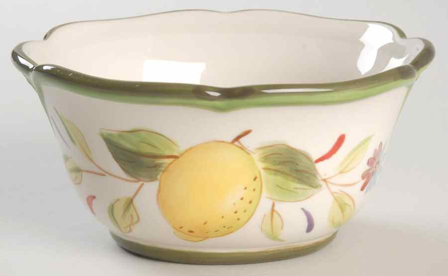 Tuscan Garden Individual Ice Cream Dish by Certified International-1