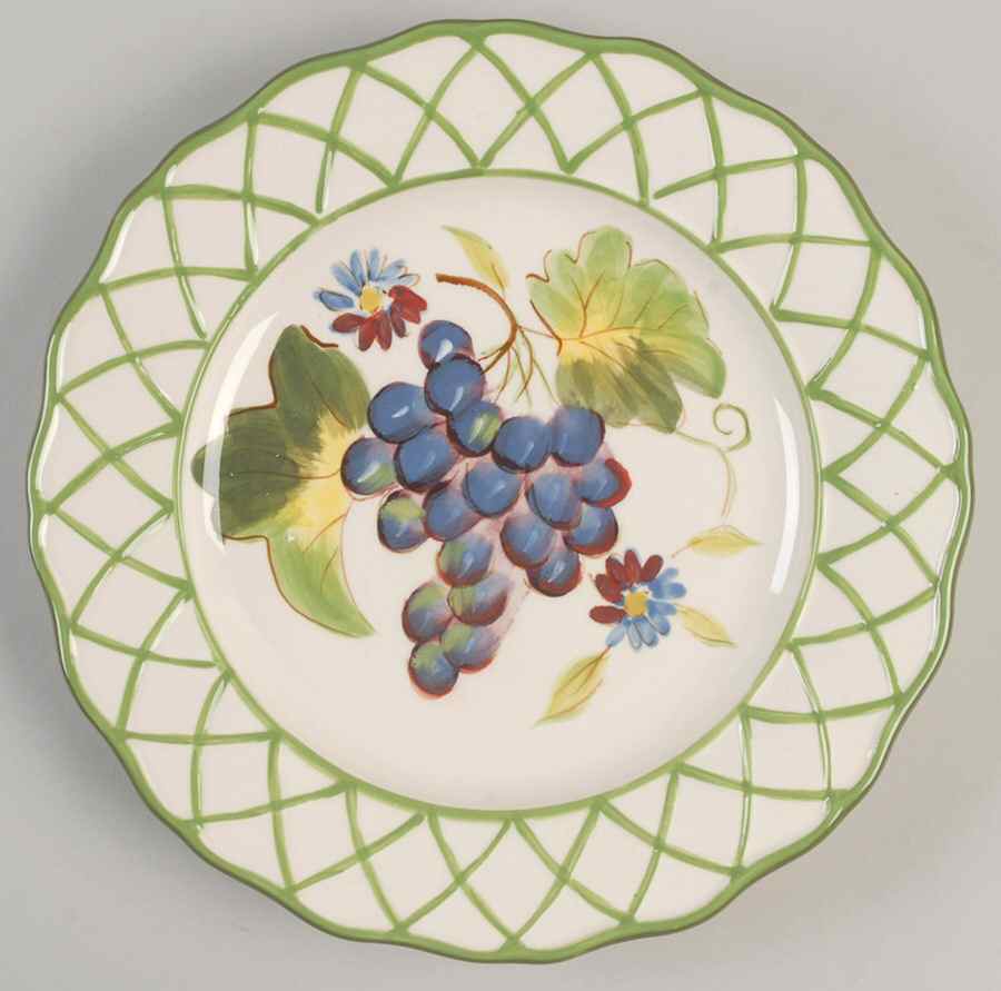 Tuscan Garden Salad Plate by Certified International-1