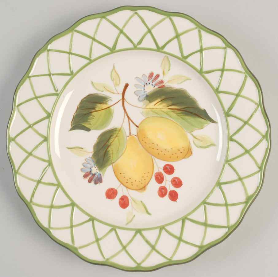 Tuscan Garden Salad Plate by Certified International-1