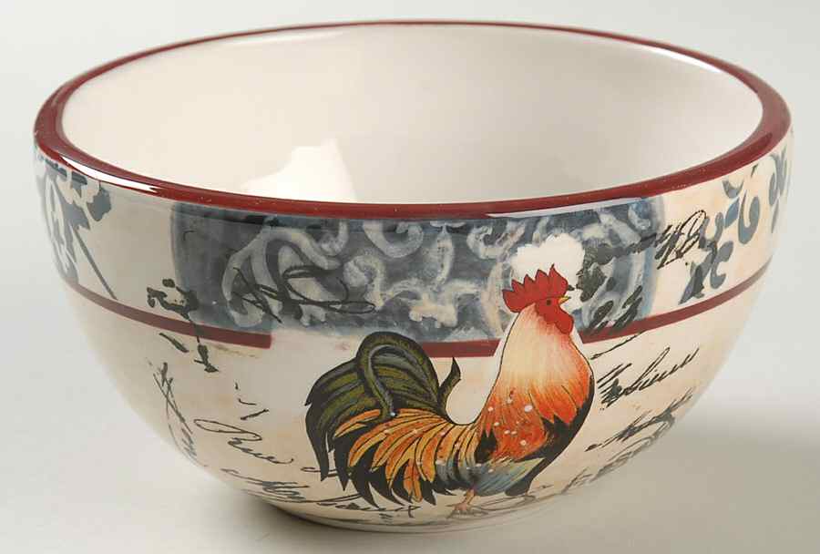 Lille Rooster Individual Ice Cream Dish by Certified International-1