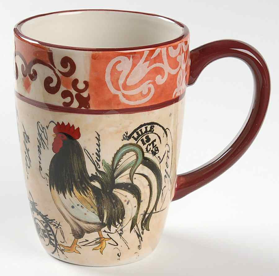 Lille Rooster Mug by Certified International-1