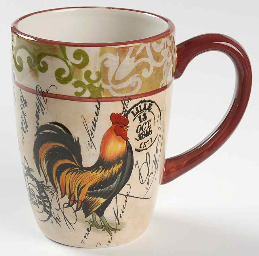 Lille Rooster Mug by Certified International-1
