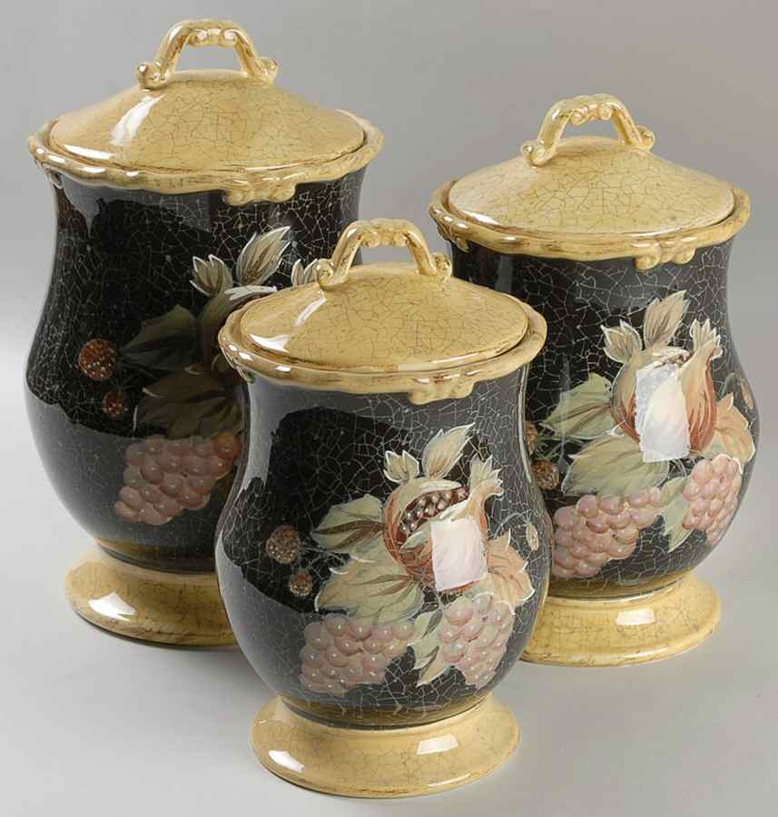 Umbria (3 Piece) Canister Set (Box Set) by Certified International-1