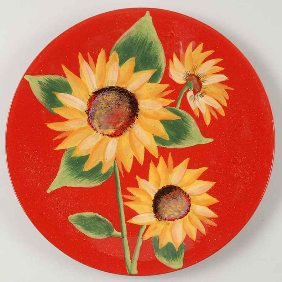 Sun Blossom Dinner Plate by Certified International-1