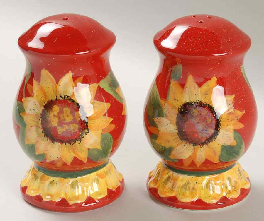 Sun Blossom Salt & Pepper Set by Certified International-1