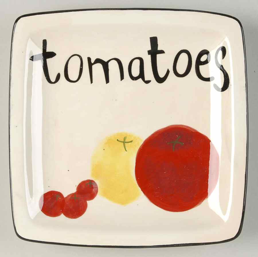 Farmers Market Square Canape Plate by Certified International-1