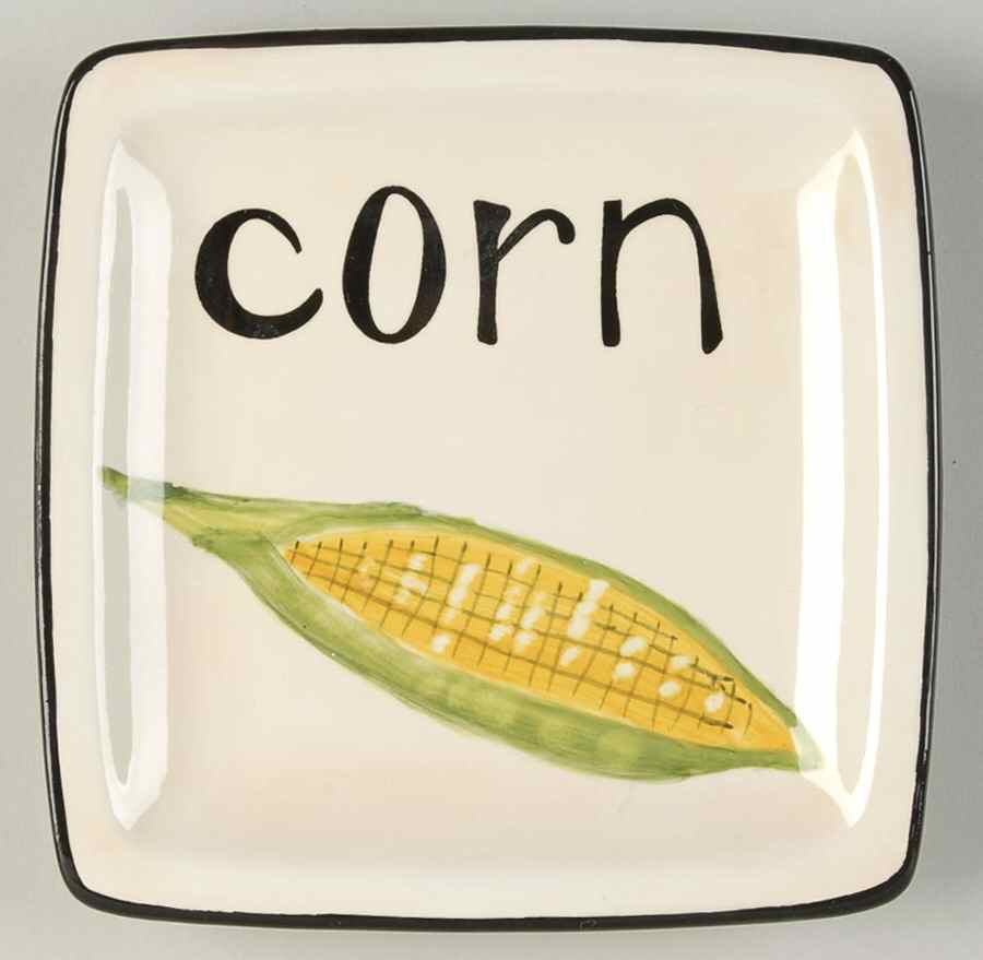 Farmers Market Square Canape Plate by Certified International-1