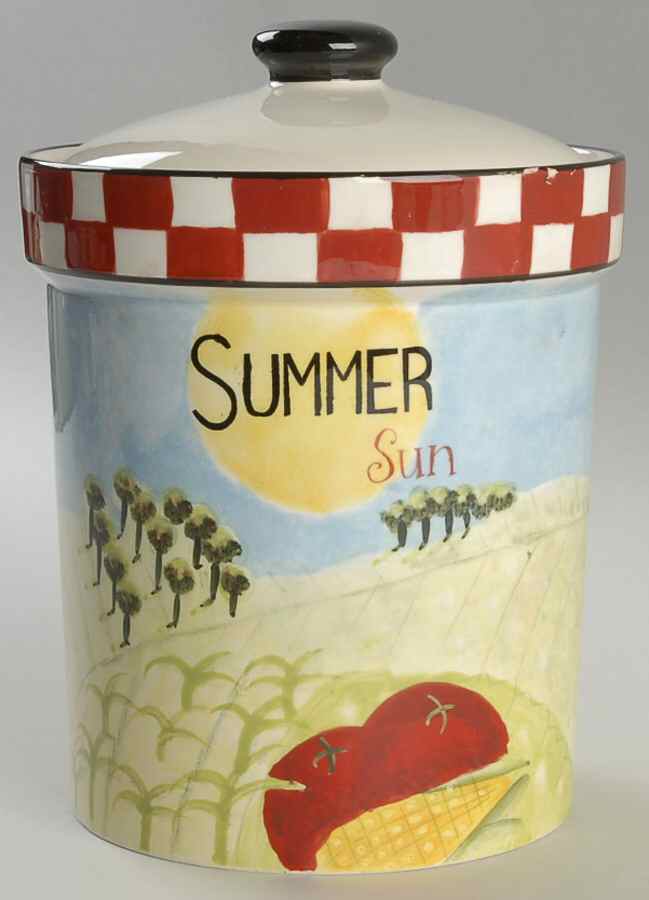 Farmers Market Large Canister & Lid by Certified International-1